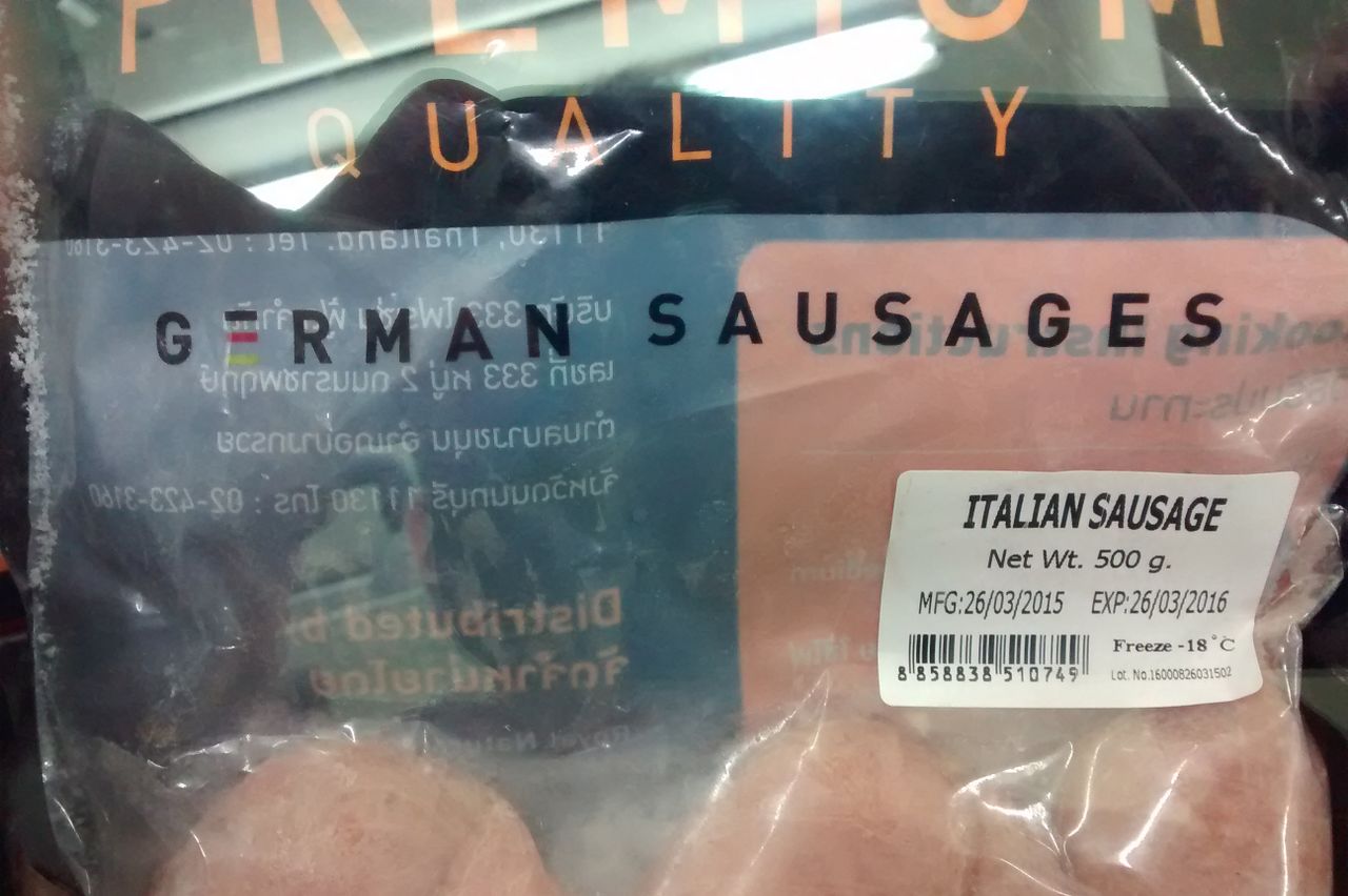 German Sausage, Italian Sausage